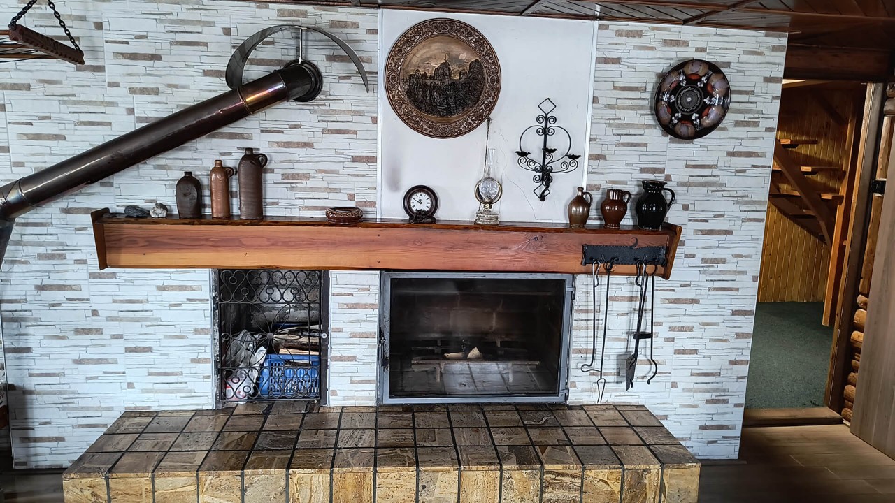 Sitting area in the cottage